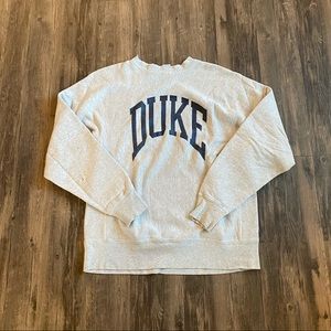 VINTAGE DUKE UNIVERSITY COLLEGE SWEATSHIRT